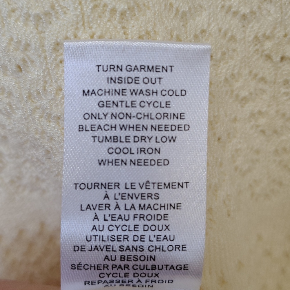 Truth Ivory Knit Short Sleeve Sweater Top - Picture 10 of 11